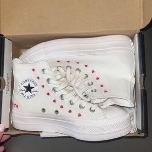 Converse Chuck Taylor All Star Lift Crafted With Love Valentine’s Day Shoes 6.5